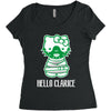 hello clarice Women's Triblend Scoop T-shirt