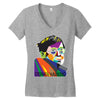 Steven Hawking Women's V-Neck T-Shirt