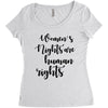 women's rights are human rights Women's Triblend Scoop T-shirt
