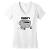 mondays Women's V-Neck T-Shirt
