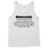 motorcyclist Tank Top