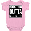 straight outta pleasant parks Baby Bodysuit