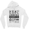 Born In December Zipper Hoodie