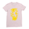 badger crest Ladies Fitted T-Shirt