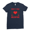 Forget it Girls My Mom Is My Valentine Ladies Fitted T-Shirt