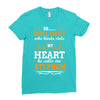 There's This Boy Who Stole My Heart He Calls Me Stepmom Ladies Fitted T-Shirt