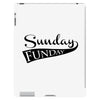 sunday funday iPad 3 and 4 Case