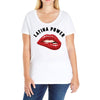 latina power bite Ladies Curvy T-Shirt