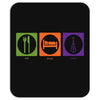 eat sleep radio Mousepad