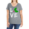 love christmas trending Ladies Curvy T-Shirt