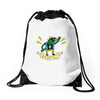 radical lizard Drawstring Bags