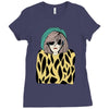 pullover Ladies Fitted T-Shirt