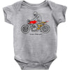 custom motorcycle Baby Onesie