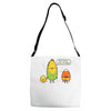 so corny Adjustable Strap Totes