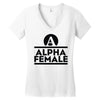 alpha female Women's V-Neck T-Shirt