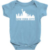 new york usa america city Baby Onesie
