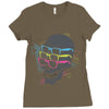 between the eyes Ladies Fitted T-Shirt