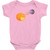 pluto hearts charon Baby Bodysuit