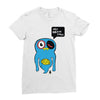 uberpup hey brain cakes! Ladies Fitted T-Shirt