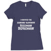 survived the depression Ladies Fitted T-Shirt