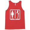 your girlfriend vs my girlfriend funny pub jokr  impress your friends! Tank Top