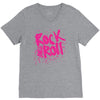 rock music r2 V-Neck Tee