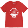 boats and hoes V-Neck Tee