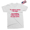drink wine in ractangle Exclusive T-shirt