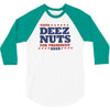 vote deez nuts 3/4 Sleeve Shirt