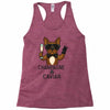 champagne and caviar Racerback Tank