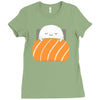 sleepy sushi Ladies Fitted T-Shirt