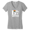 Love Wins Women's V-Neck T-Shirt