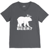 bear deer beer V-Neck Tee