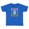 most wanted beard man this christmas Toddler T-shirt