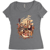 Popular Ramen Women's Triblend Scoop T-shirt