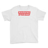 drinking with me pregnancy warning Youth Tee