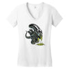 alien Women's V-Neck T-Shirt