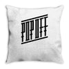 pop off street Throw Pillow