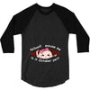 October Peeking Out Asian Baby Girl 3/4 Sleeve Shirt