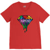 Diamond V-Neck Tee