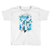 blue vectorfunk Toddler T-shirt