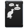 pussy chicken tshirt funny cat bird humor tee rooster iPad Mini