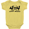 4x4 big skull head  off road Baby Bodysuit
