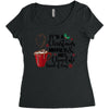 it's a christmas movies and hot chocolate kind of day Women's Triblend Scoop T-shirt