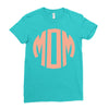 mom 2 Ladies Fitted T-Shirt