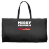 merry crispness Weekender Totes