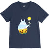 totoro sunflower V-Neck Tee
