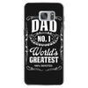 dad number one world's greatest Samsung Galaxy S7 Case