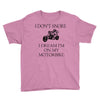 motorbike i don't snore biker's biker Youth Tee