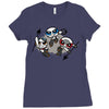 power war boys Ladies Fitted T-Shirt
